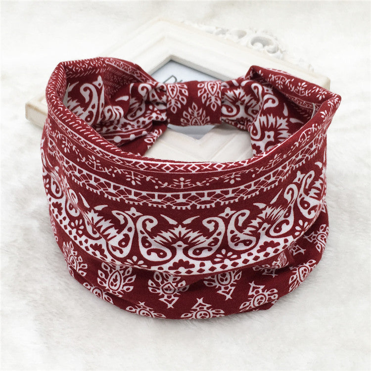 Sports Yoga Headband - Athletic Performance Sweatband Fitness Accessory