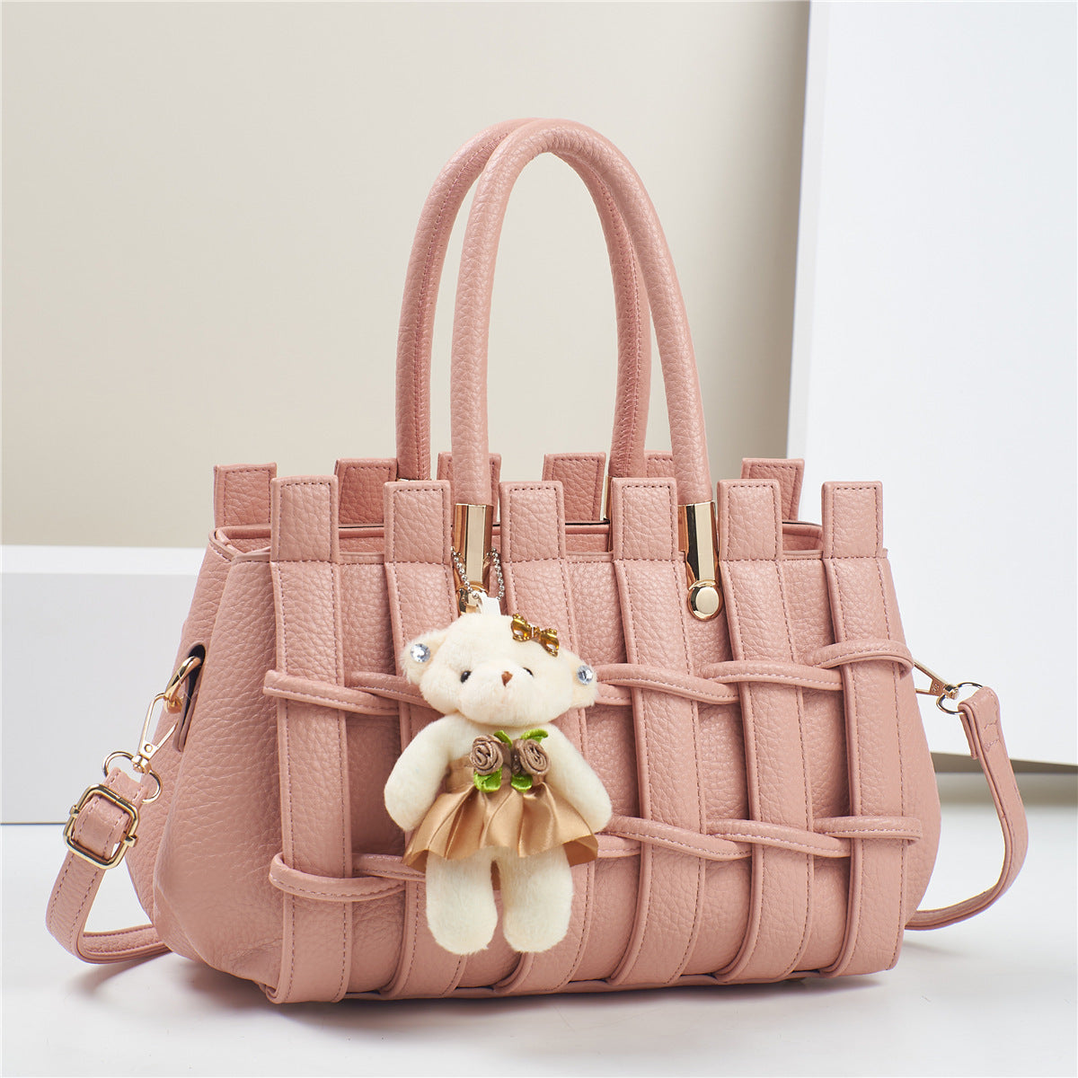 Anti-scratch Hand-woven Handbag - Fashion Women's Shoulder Bag