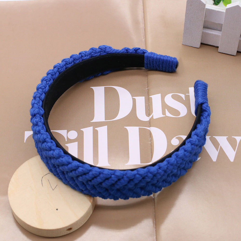 Vintage Headband - Cotton Thread Hair Accessories Women's Retro Style
