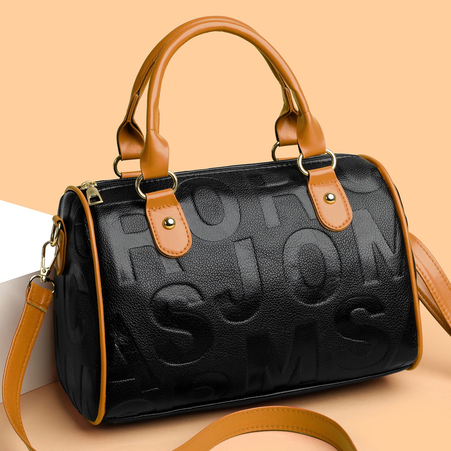 Authentic Leather Crossbody Bag - Large Capacity Tactile Feel Women's Bag