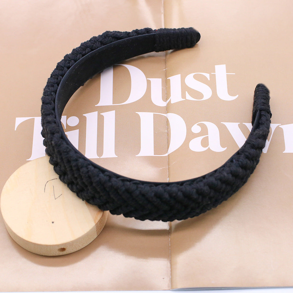 Vintage Headband - Cotton Thread Hair Accessories Women's Retro Style
