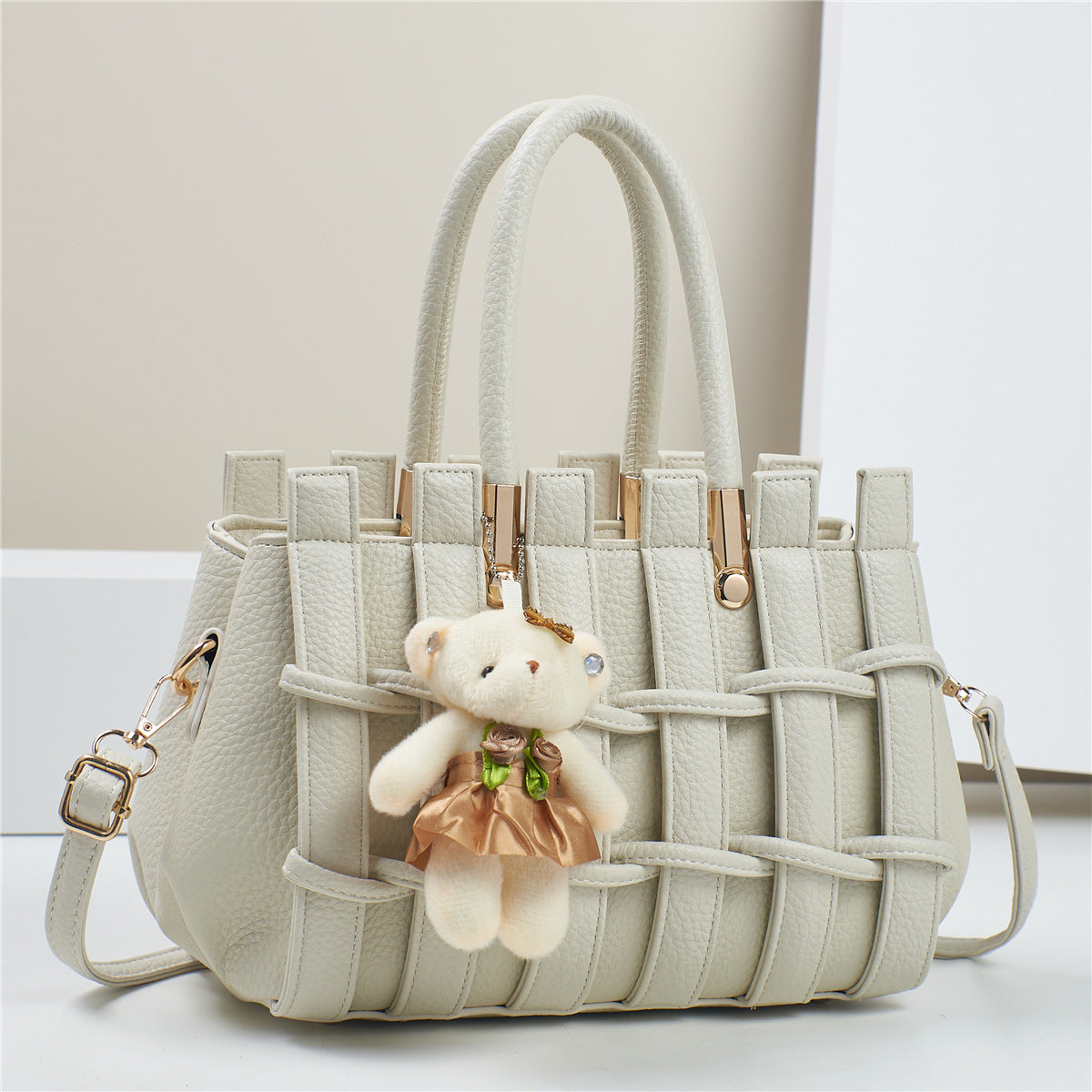 Anti-scratch Hand-woven Handbag - Fashion Women's Shoulder Bag