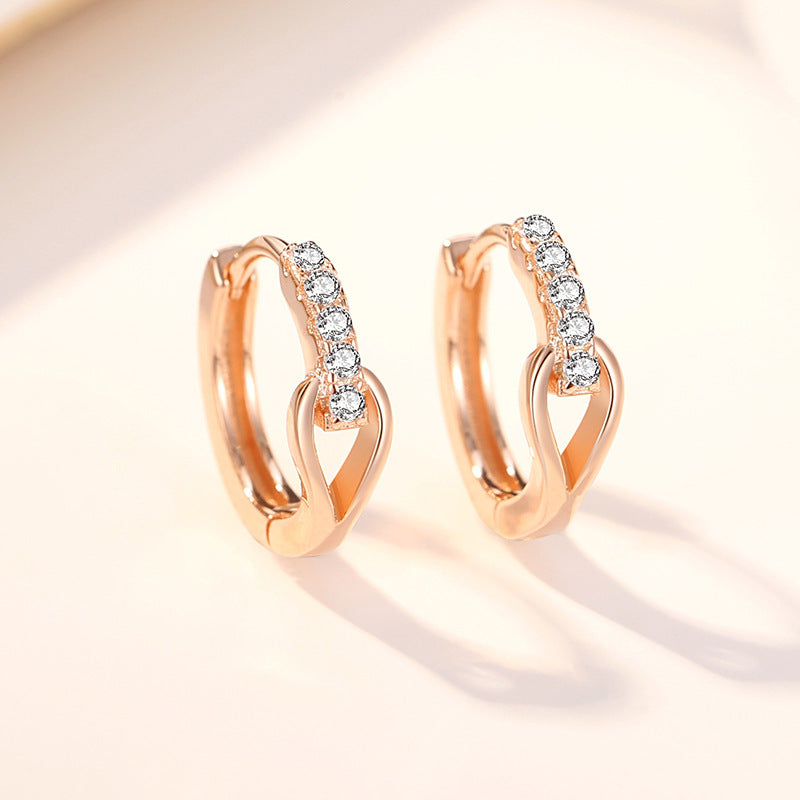 Mobius Temperament Earrings - All-match Infinity Women's Style