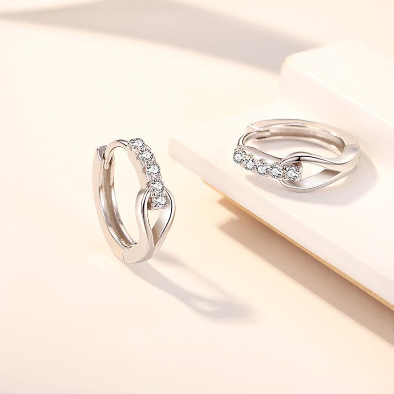 Mobius Temperament Earrings - All-match Infinity Women's Style