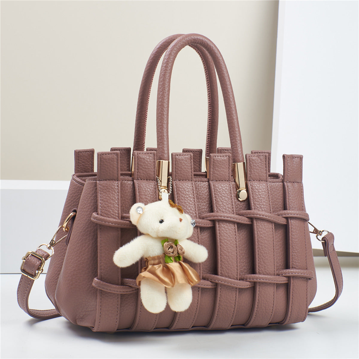 Anti-scratch Hand-woven Handbag - Fashion Women's Shoulder Bag