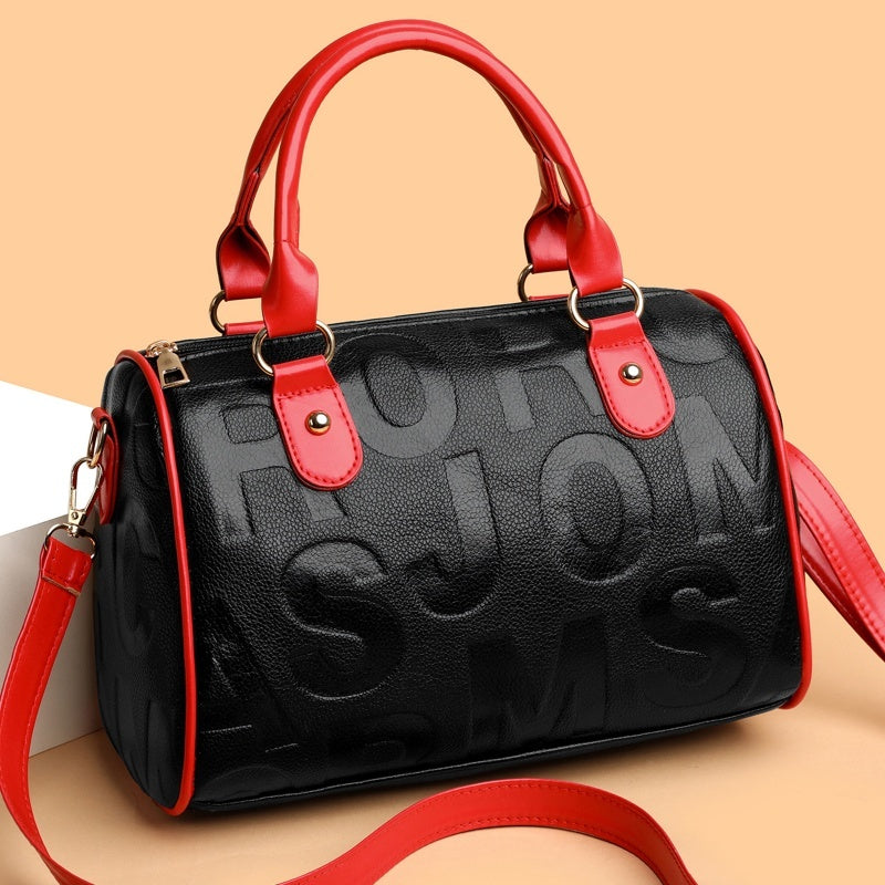 Authentic Leather Crossbody Bag - Large Capacity Tactile Feel Women's Bag