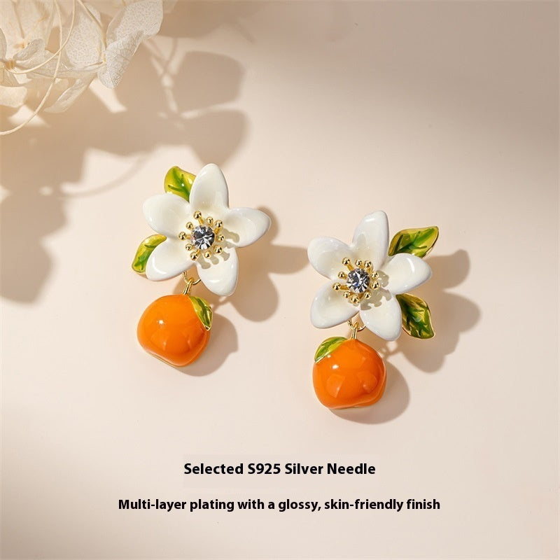 Popular Silver Earrings - Women's Light Luxury Advanced Style