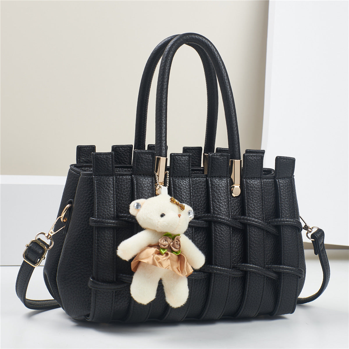 Anti-scratch Hand-woven Handbag - Fashion Women's Shoulder Bag