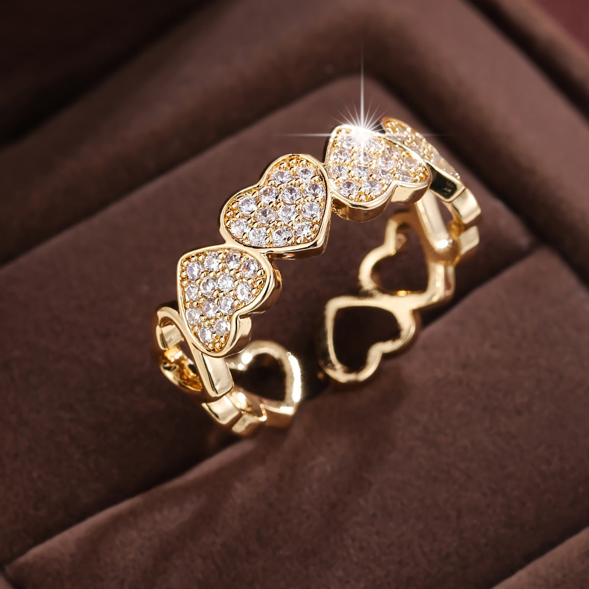 Love Fashion Couples Ring - European American Openings Matching Set