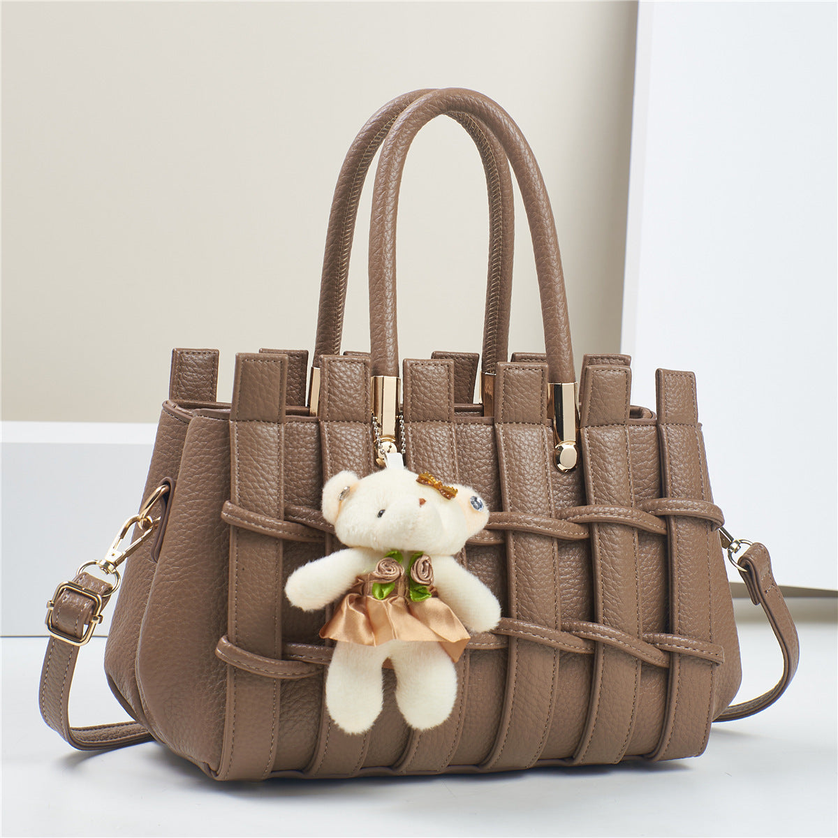 Anti-scratch Hand-woven Handbag - Fashion Women's Shoulder Bag