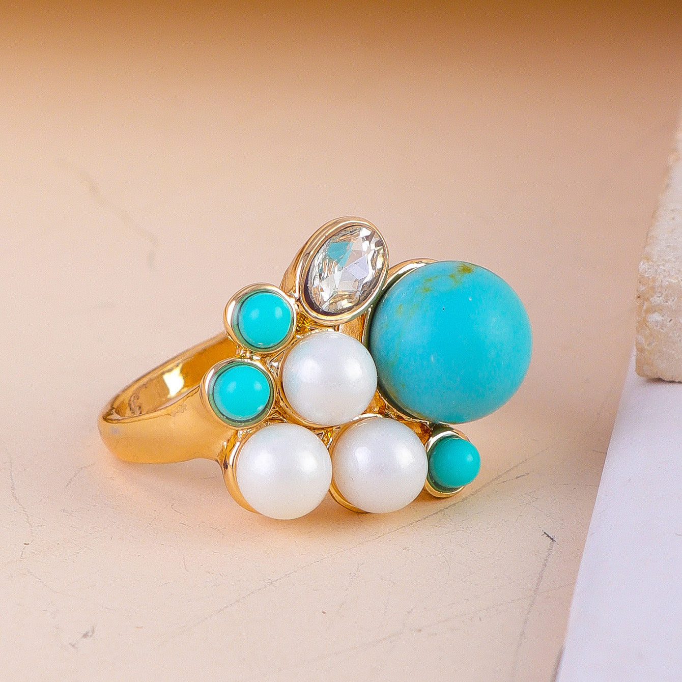 Flower Personality Ring - Simple High Sense Women's Elegant Design