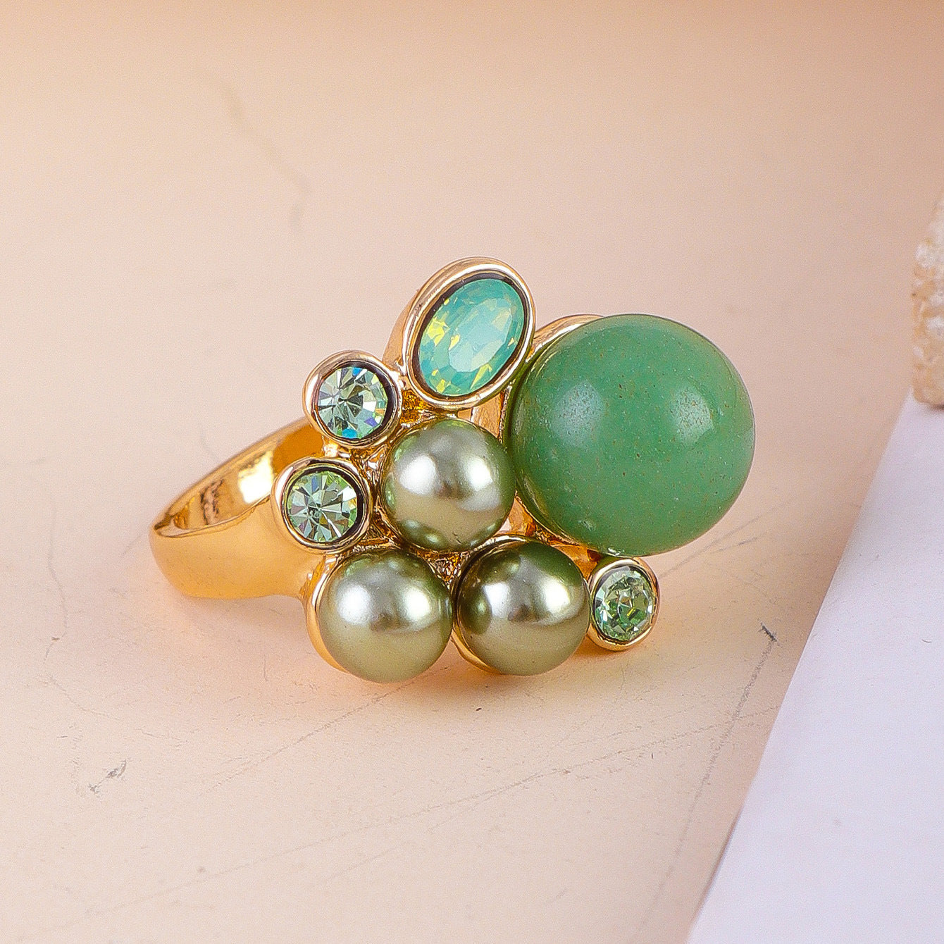 Flower Personality Ring - Simple High Sense Women's Elegant Design