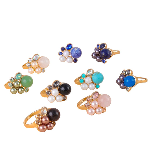 Flower Personality Ring - Simple High Sense Women's Elegant Design
