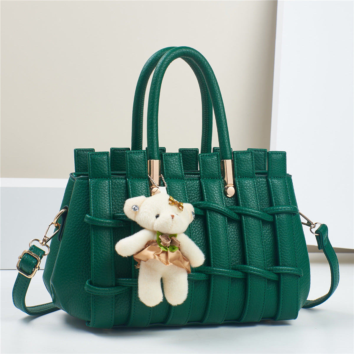 Anti-scratch Hand-woven Handbag - Fashion Women's Shoulder Bag