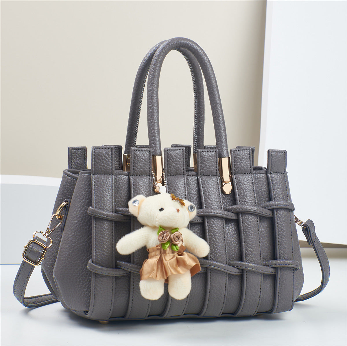 Anti-scratch Hand-woven Handbag - Fashion Women's Shoulder Bag