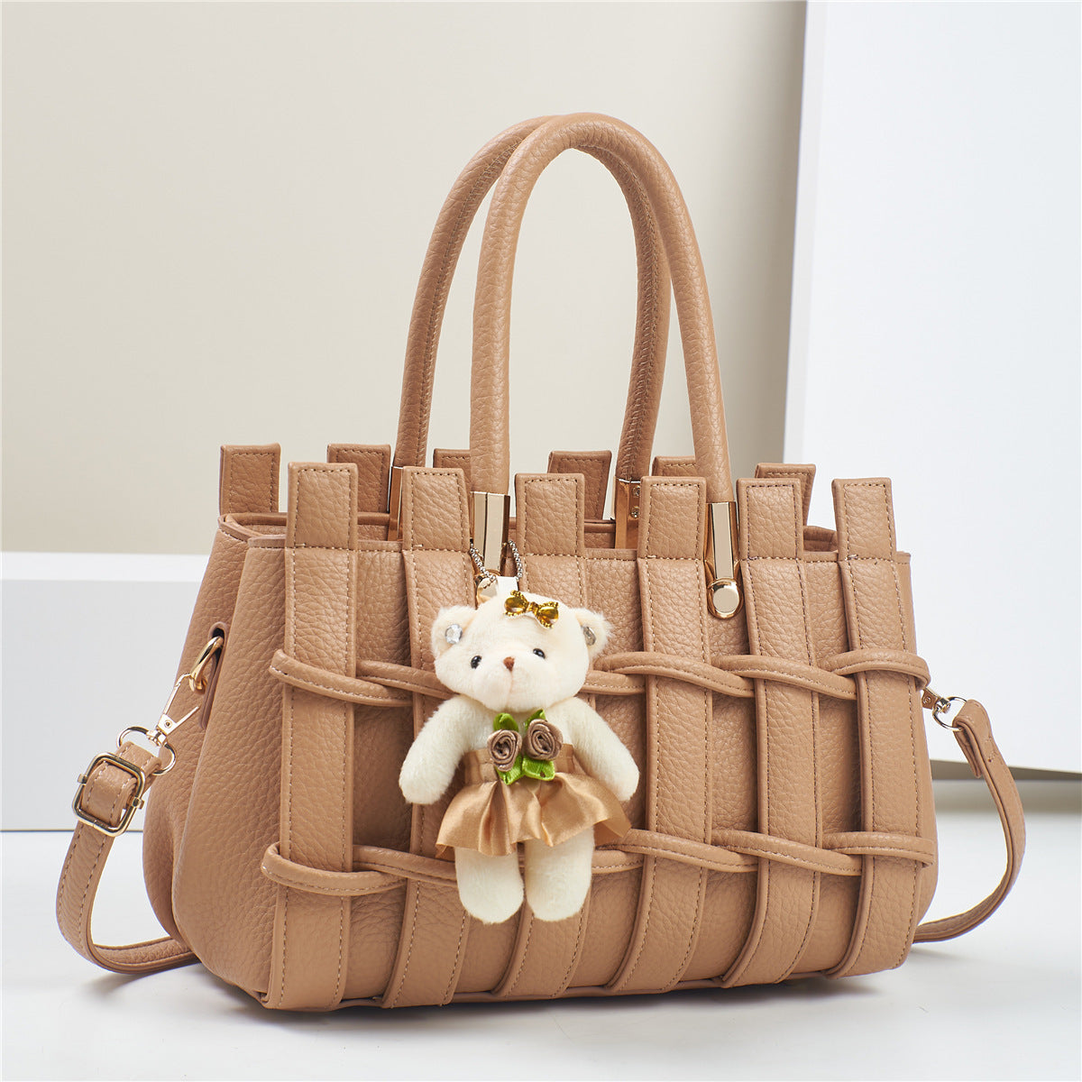 Anti-scratch Hand-woven Handbag - Fashion Women's Shoulder Bag