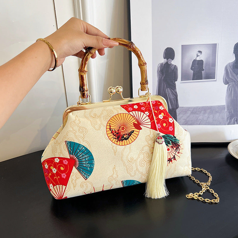 Ethnic Style Fashion Clutch Bag - Beautiful Portable Women's Handbag