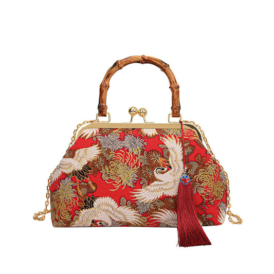 Ethnic Style Fashion Clutch Bag - Beautiful Portable Women's Handbag