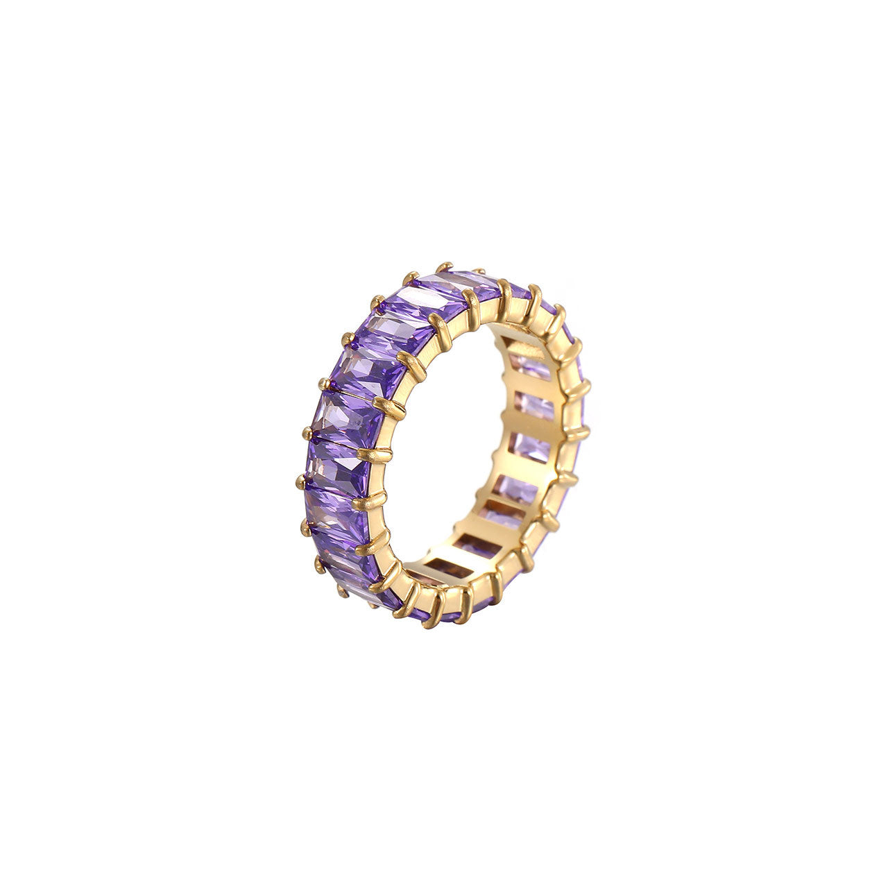 Colorful Multicolor Ring - Elegant Personality Women's Rainbow Design