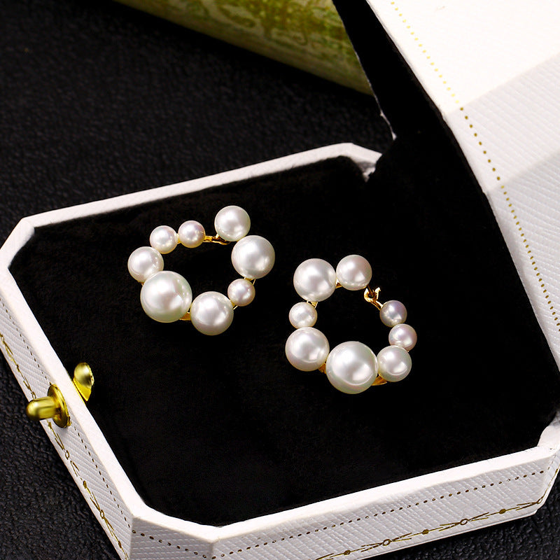 Japanese Style Earrings - Kawaii Shell Bead Girl Jewelry USA