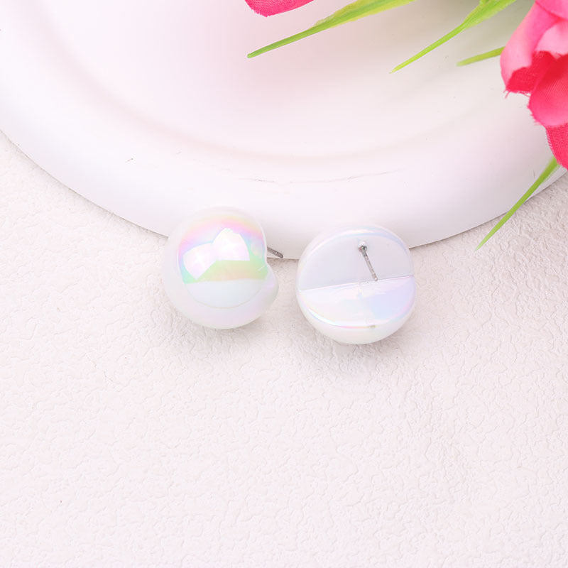 Magic Color Bean Earrings - Summer Fashion Color-Changing Stud Style