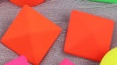 Acrylic Spray-Painted Earrings - Colorful Geometric Statement Jewelry USA