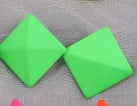 Acrylic Spray-Painted Earrings - Colorful Geometric Statement Jewelry USA