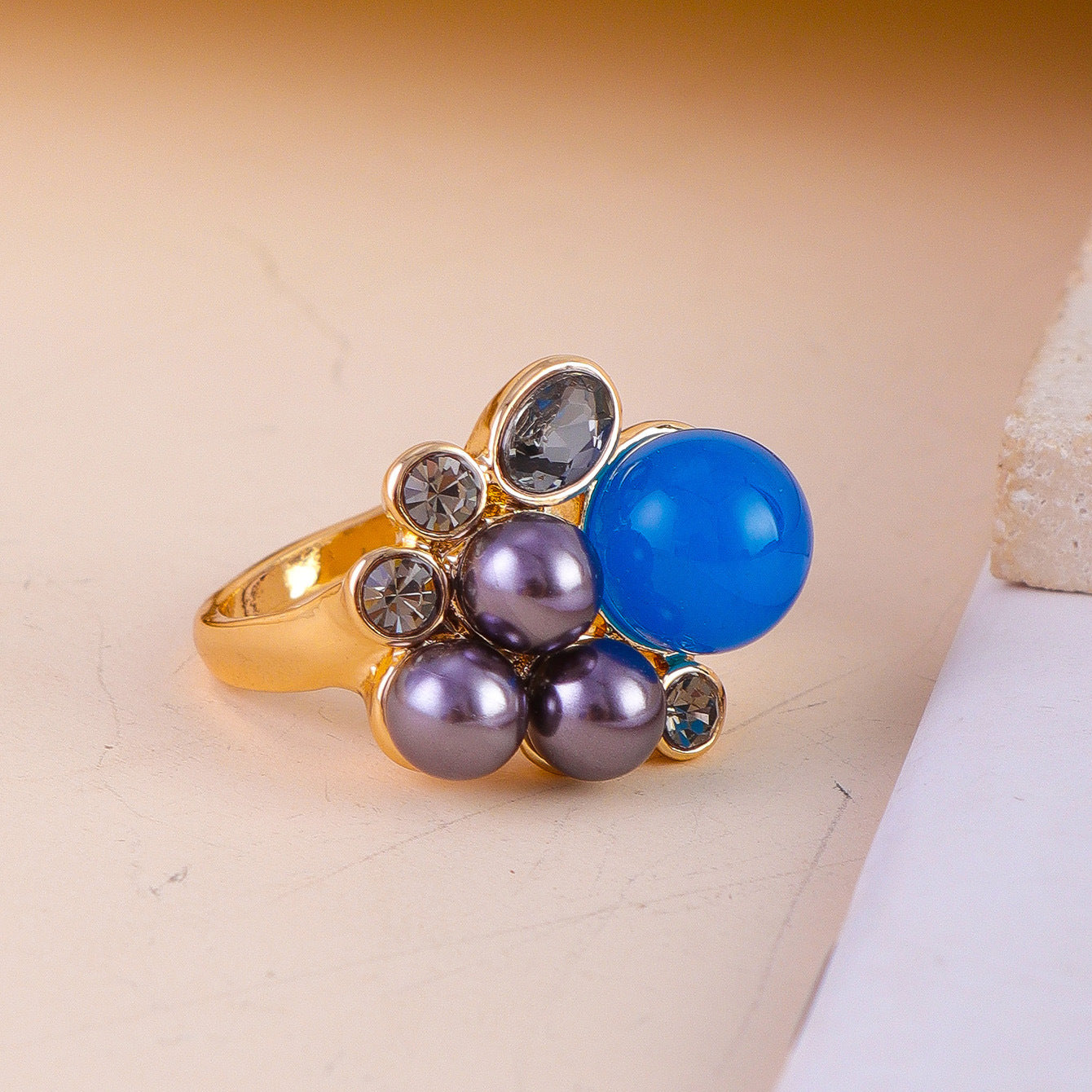 Flower Personality Ring - Simple High Sense Women's Elegant Design