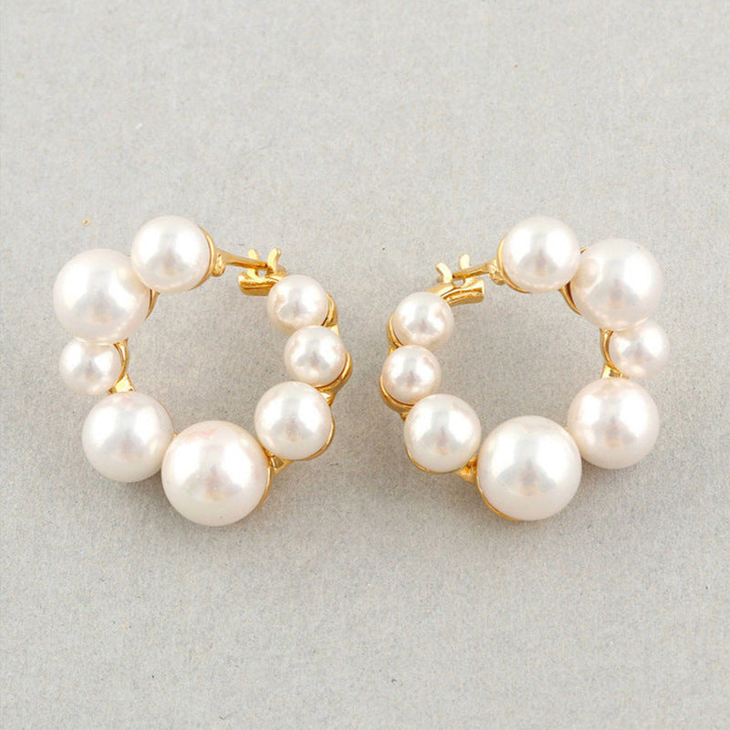 Japanese Style Earrings - Kawaii Shell Bead Girl Jewelry USA