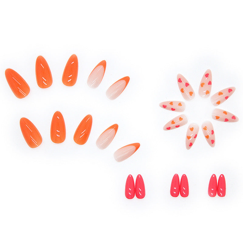 Summer Warm Love Press On Nails Wear Armor
