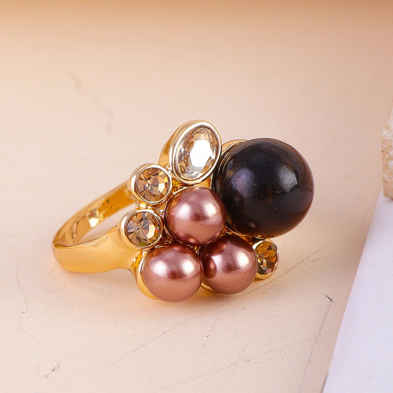 Flower Personality Ring - Simple High Sense Women's Elegant Design