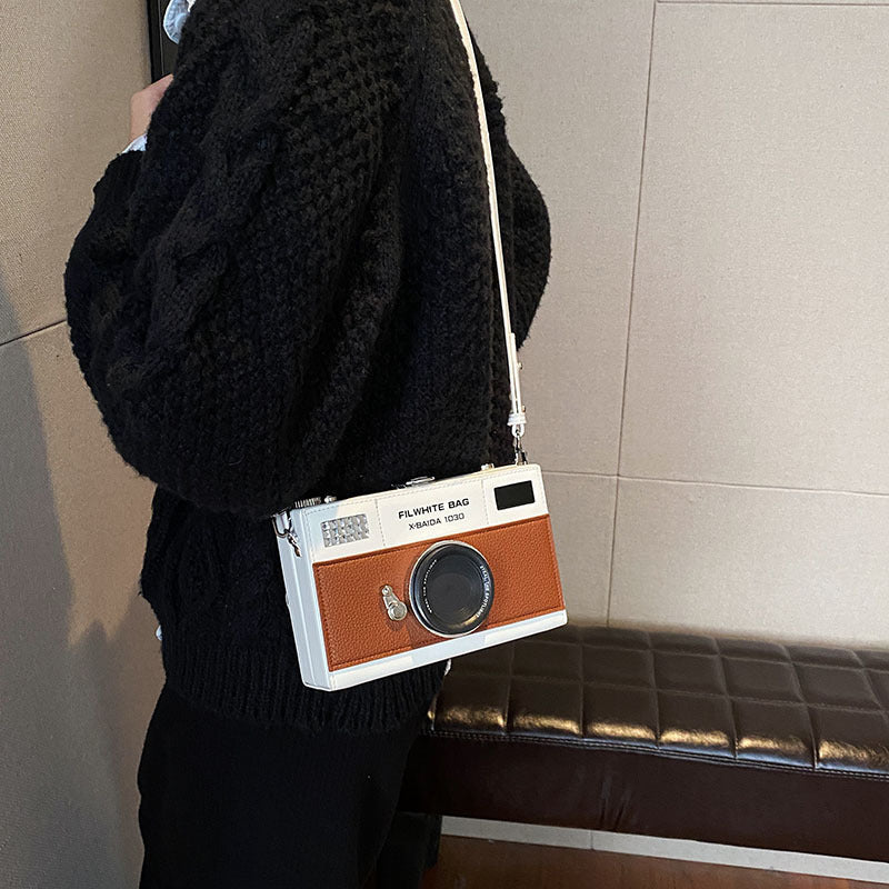 Mini Crossbody Chain Camera Bag - All-matching Women's Fashion Bag