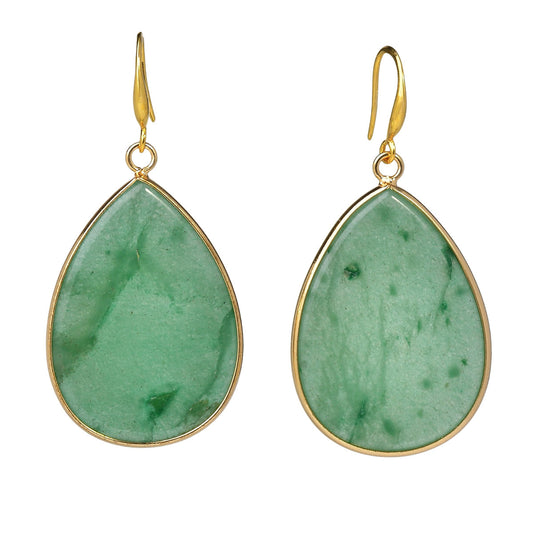 Retro Water Drop Earrings - Vintage Teardrop Statement Earrings USA