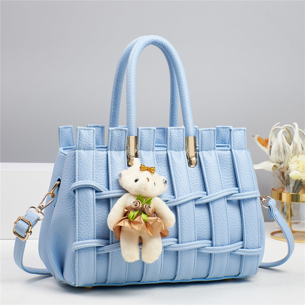 Anti-scratch Hand-woven Handbag - Fashion Women's Shoulder Bag