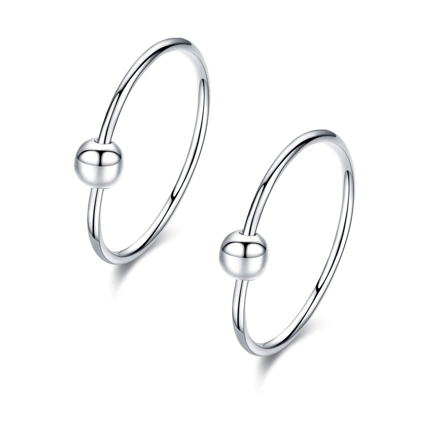 Hypoallergenic Sterling Silver Small Huggie Hoop Earring