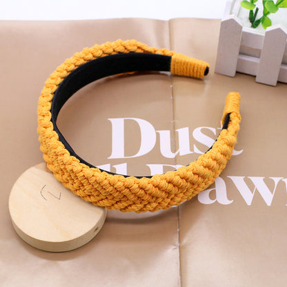 Vintage Headband - Cotton Thread Hair Accessories Women's Retro Style