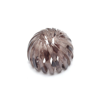 Bird's Nest Hairpin - Color Rhinestone Ponytail Ball Hair Accessory
