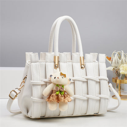 Anti-scratch Hand-woven Handbag - Fashion Women's Shoulder Bag