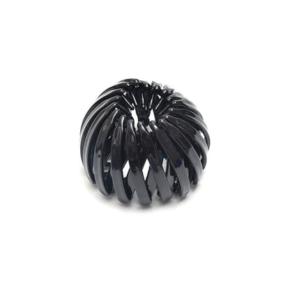 Bird's Nest Hairpin - Color Rhinestone Ponytail Ball Hair Accessory