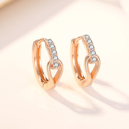 Mobius Temperament Earrings - All-match Infinity Women's Style