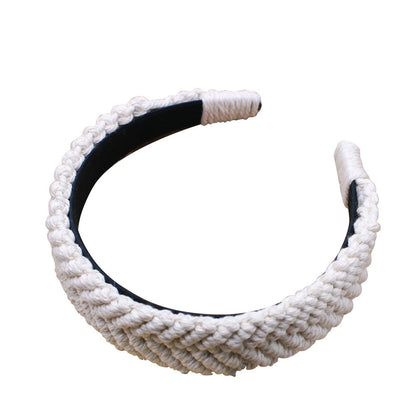 Vintage Headband - Cotton Thread Hair Accessories Women's Retro Style
