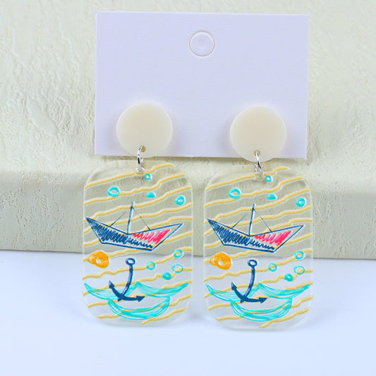 Assorted Artistic Earrings Collection - Creative Statement Jewelry Set USA