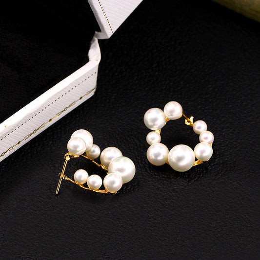 Japanese Style Earrings - Kawaii Shell Bead Girl Jewelry USA