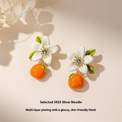 Popular Silver Earrings - Women's Light Luxury Advanced Style