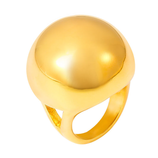Ball Ring - Exaggerated Personalized Stainless Steel Statement Design