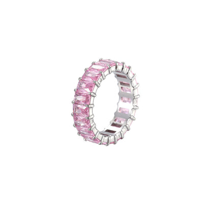 Colorful Multicolor Ring - Elegant Personality Women's Rainbow Design