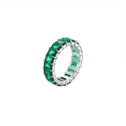 Colorful Multicolor Ring - Elegant Personality Women's Rainbow Design