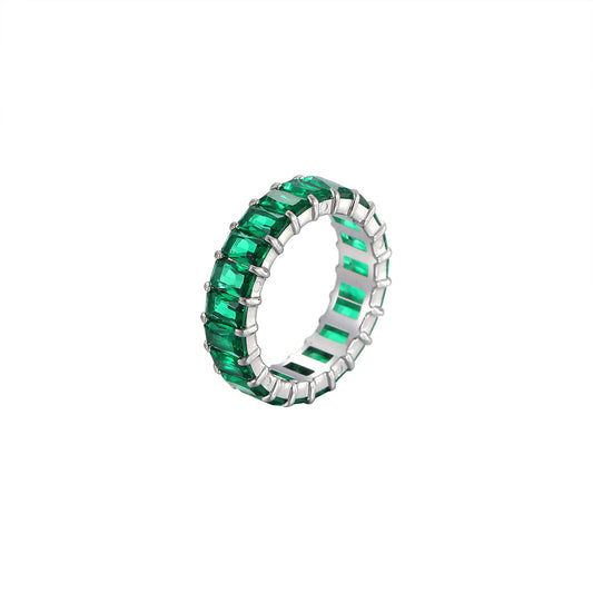 Colorful Multicolor Ring - Elegant Personality Women's Rainbow Design