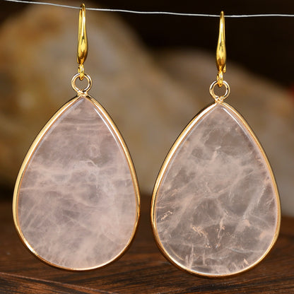 Retro Water Drop Earrings - Vintage Teardrop Statement Earrings USA