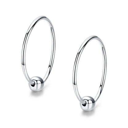 Hypoallergenic Sterling Silver Small Huggie Hoop Earring
